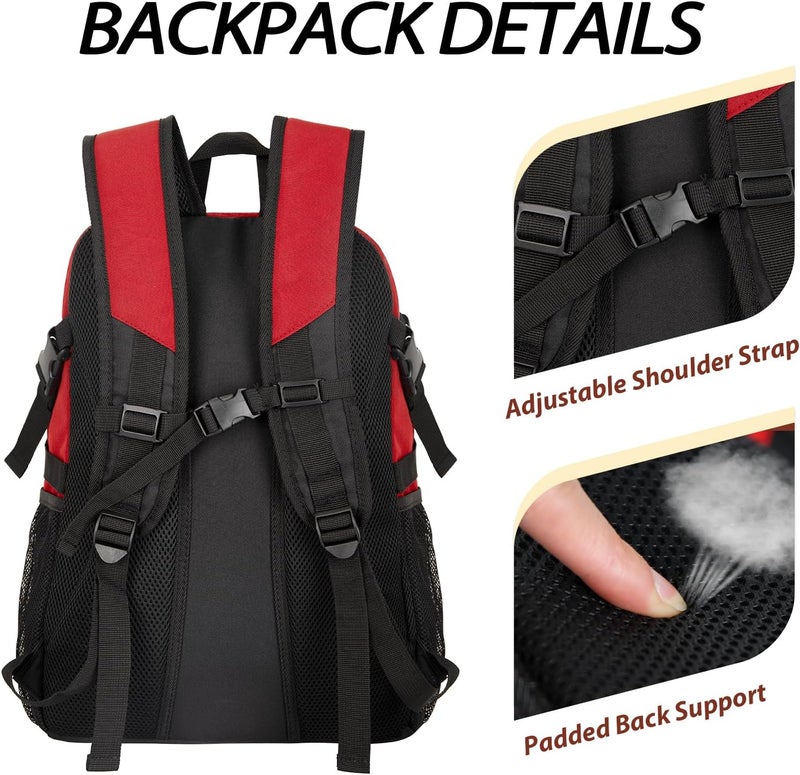 LARIPOP Basketball Bag,Basketball Backpack with Shoe Compartment and Ball Holder,Sport Bags for Soccer,Volleyball,Gym,Travel - Image 5